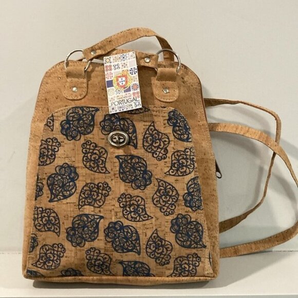 We Are Portugal Cork Brown Brown Cork backpack and wallet - Picture 7 of 16